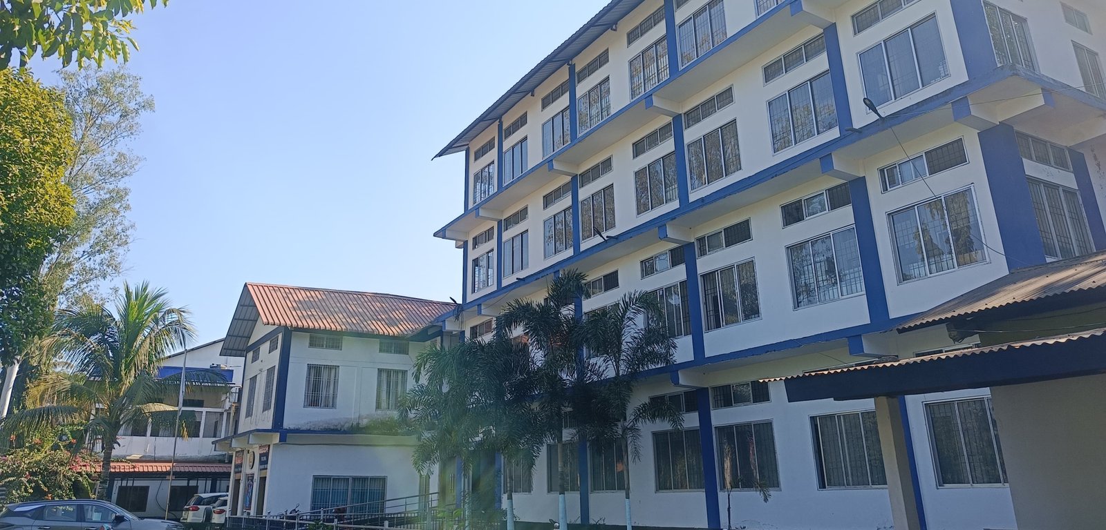 Madhabdev University campus view